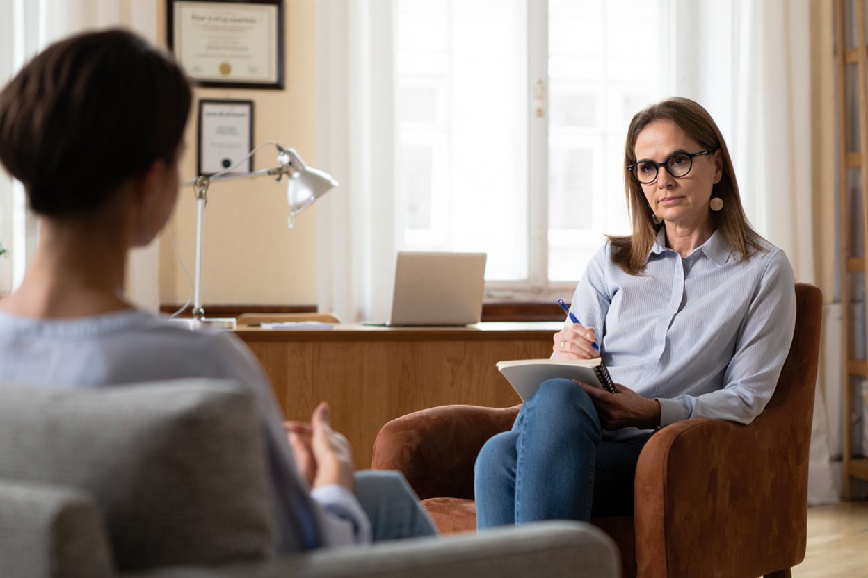 Прием у психотерапевта